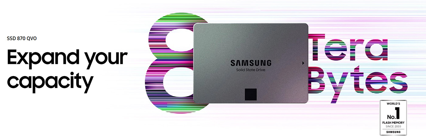 Ổ cứng SSD 8TB Samsung 870 QVO