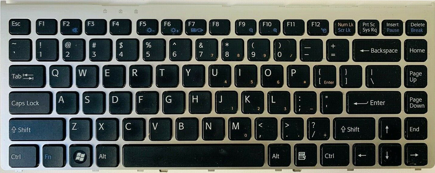 bàn phím laptop Sony VAIO VGN-FW Series